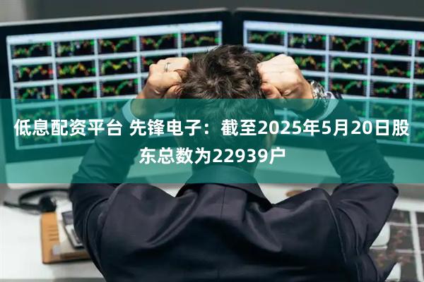低息配资平台 先锋电子：截至2025年5月20日股东总数为22939户